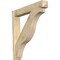 Ekena Millwork Funston Craftsman Rough Sawn Outlooker, Douglas Fir, 8"W x 48"D x 48"H OUT08X48X48FST04RDF - alternate 1